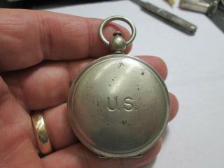 Wwi Or Wwii Wittnauer Pocket Watch Style Us Compass