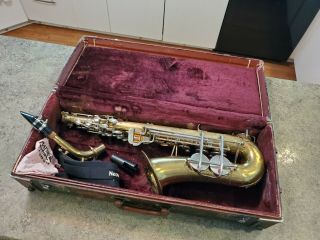 Vintage Buescher 400 Alto Saxophone Musical Instrument