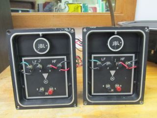 Vintage Pair Jbl Lx10 Speaker Crossovers