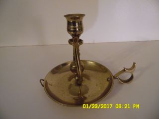 Vintage Brass Ship Lantern Chamber Stick Candle Holder,  Wall Sconce
