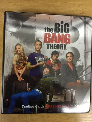 The Big Bang Season 1 & 2 Special Edition Official Cryptozoic Binder