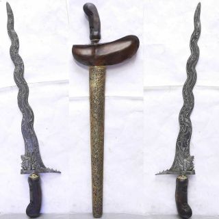 Kris Keris 11 Loks Java Jogjakarta Indonesia Tribal Art Magic Sword Garuda Blade