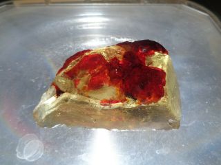 Andara Crystal Glass 200 Grams E26 Sunshine/dragons Blood Monatomic