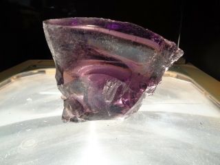 Andara Crystal Glass 250 Grams C59 Mystic Clear Purple Monatomic