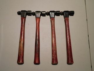 Plumb Vintage 8 Oz Ball Peen Hammers Set Of 4 Tools