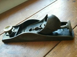 Vintage Stanley Low Angle Block Plane ☆ Antique Woodworking Carpentry Tools