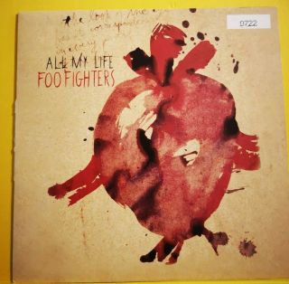 Foo Fighters - All My Life - Uk 7 " 45 - Individually Numbered - Dave Grohl
