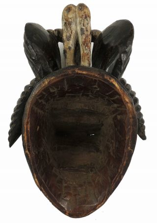 Punu Maiden Spirit Mask with Child Mukudji Gabon African Art WAS $210.  00 3