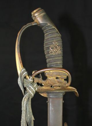 Ww1 Wwi Imperial German M1889 Prussian Officer Sword Rare Maker Wk&c