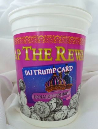 Trump Taj Mahal Casino Slot Machine Token Coin Cup - President Donald J.  Trump