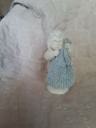 Dept 56 Snowbabies Figurine Love Is A Baby Boy Dated 2004