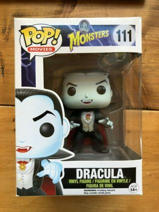 Funko Pop Movies: Universal Monsters Dracula 111 Vaulted