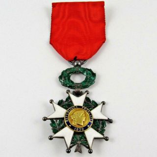 Vintage 1870 - 1950 French Order Legion Of Honour Knight 