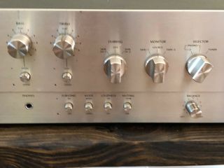 Vintag Onkyo A - 5 Integrated Stereo Amplifier Amp 3