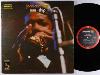 John Coltrane - Sun Ship Lp - Abc Impulse Vg,