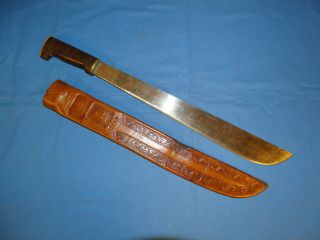 Rare Wwi - Wwii Collins No.  37 Signal Corps Brush Knife Machete