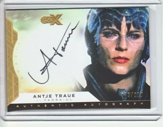 2019 Antje Traue As Faora - Ul Cryptozoic Czx Heroes Villains Auto 079/210
