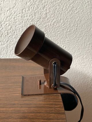 Vintage Tensor Desk Lamp Mid Century Modern Small Brown Clip On Light