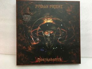 Judas Priest Nostradamus Box Set 2008 Uk 2 Cd 