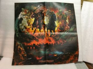 Judas Priest Nostradamus Box Set 2008 UK 2 CD ' s 3 LP ' s Book and Poster 2