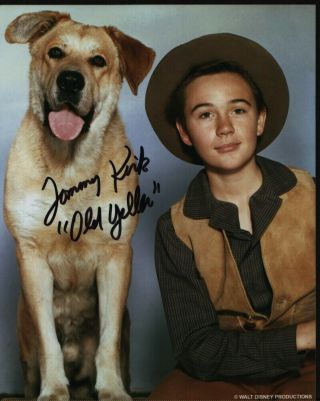 Tommy Kirk Hand Signed 8x10 Autographed Photo W/coa - Old Yeller