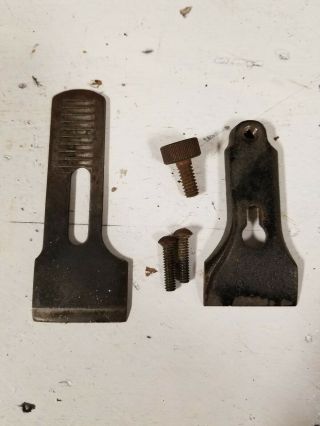Old Stanley No 78 Wood Plane Lever Cap With Screw And Cutter,  Good Spare Parts
