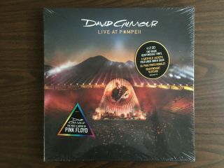 David Gilmour Live At Pompeii 4 Lp 180 Gram Vinyl Box Set Pink Floyd