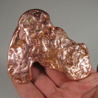 3.  5 " Native Copper Nugget - Keweenaw Peninsula,  Michigan