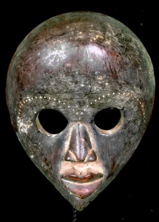 Old Tribal Dan Mask - - - - Coted 