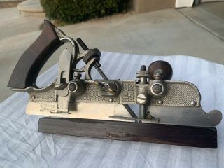Vintage Stanley No.  45 Combination Plane With Cutters