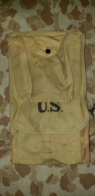 Simmons Wwi 1918 Us M1910 Haversack And Meatcan Pouch (really)