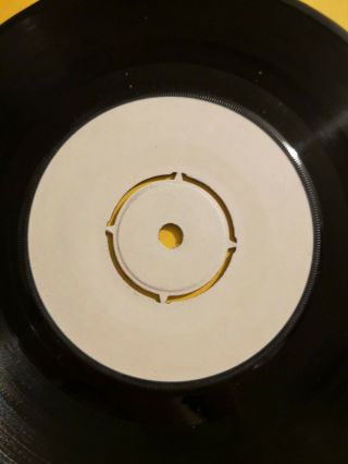 The Damned - Smash It Up - Uk Chiswick 7 " 45 - Blank White Label