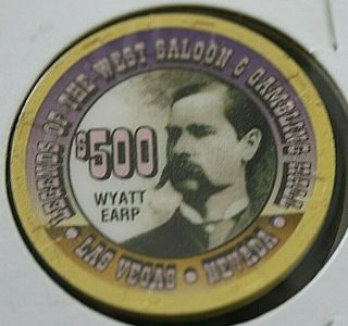 Wyatt Earp,  Legends Of The West Saloon And Gaming Hall,  Las Vegas