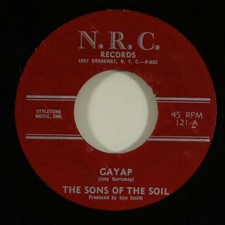 Sons Of The Soil " Gayap " Island Soul Funk 45 Nrc Mp3