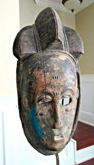 Antique African Baule Mask - Côte D 