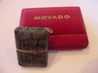 Movado 1930’s Ermeto Shark Skin Nr Travel Watch