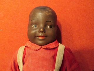 Rare Vintage 12 inch black americana doll African American 2