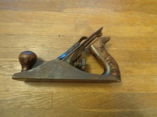 Vintage Stanley Bailey No.  4 Smooth Bottom Plane.  Type 15.