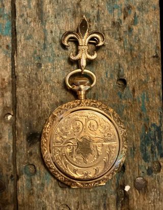 Antique Waltham Pocket Watch 14k Gold