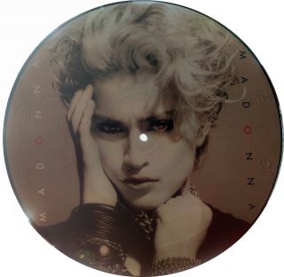 Rare Madonna 12 " Picture Disc Lp Full Album (first Album,  Re - Released 2007)