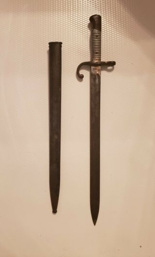 Ww1 Weyersberg Kirschbaum Solingen Bayonet Sword W/ Matching Scabbard Model 1891