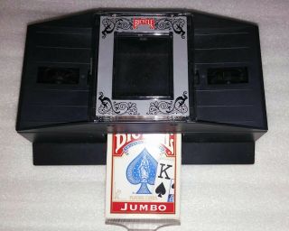 Bicycle Atomatic Card Shuffler With Full Deck Of Cards