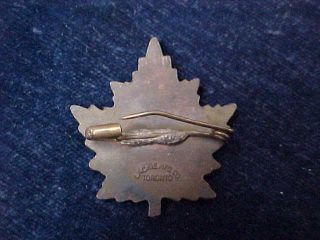 Orig WW1 Lapel Badge Canadian Corps Reunion 1914 - 1934 