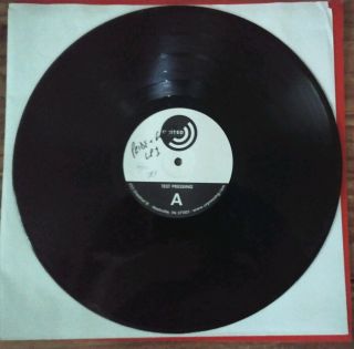 Pride And & Glory Test Pressing Lp Record Vinyl Zakk Wylde Black Label Society