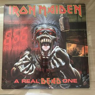 Iron Maiden - A Real Dead One Korea Lp Vinyl With Insert 1993