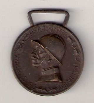 Wwi Commemorative Medal Of The Italo - Austrian War 1915 - 1918