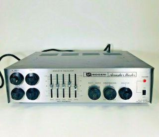 Vintage Bogen Acousta Master Ct - 100 4 Channel Solid State Amplifier