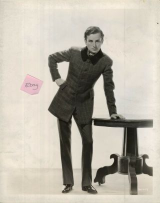 1935 Frank Lawton Portrait By Virgil Apger David Copperfield Vintage Photo (2)