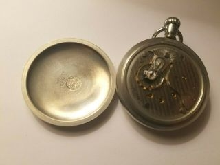 Antique 1915 Illinois Size 18 / 17 Jewels Pocket Watch 3