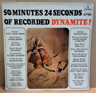 Various 50 Minutes 24 Seconds Of Recorded Dynamite Og Uk Sue Lp Ilp920
